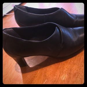 Pair of black booties